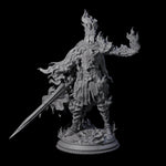 Flaming Death Knight