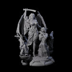 Female Vampire with Victim