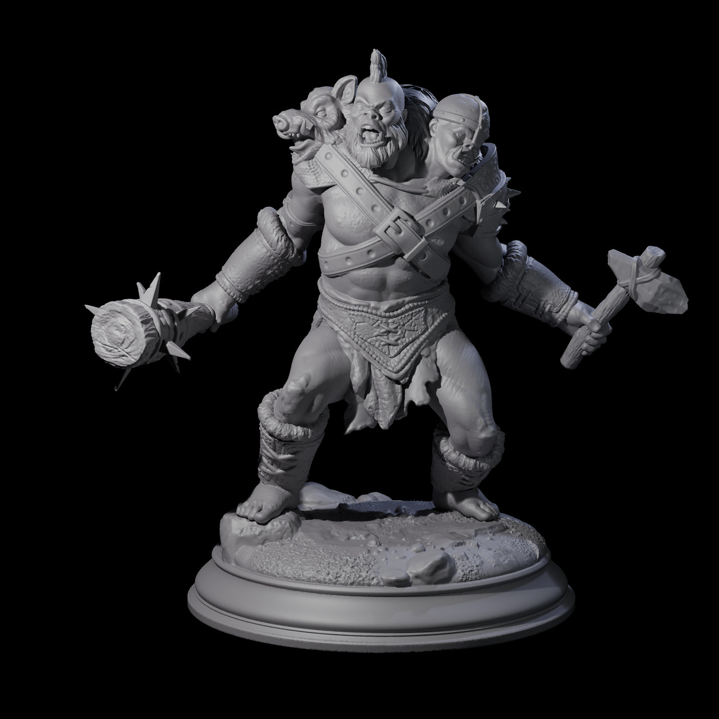 Stupid Berserker Ettin