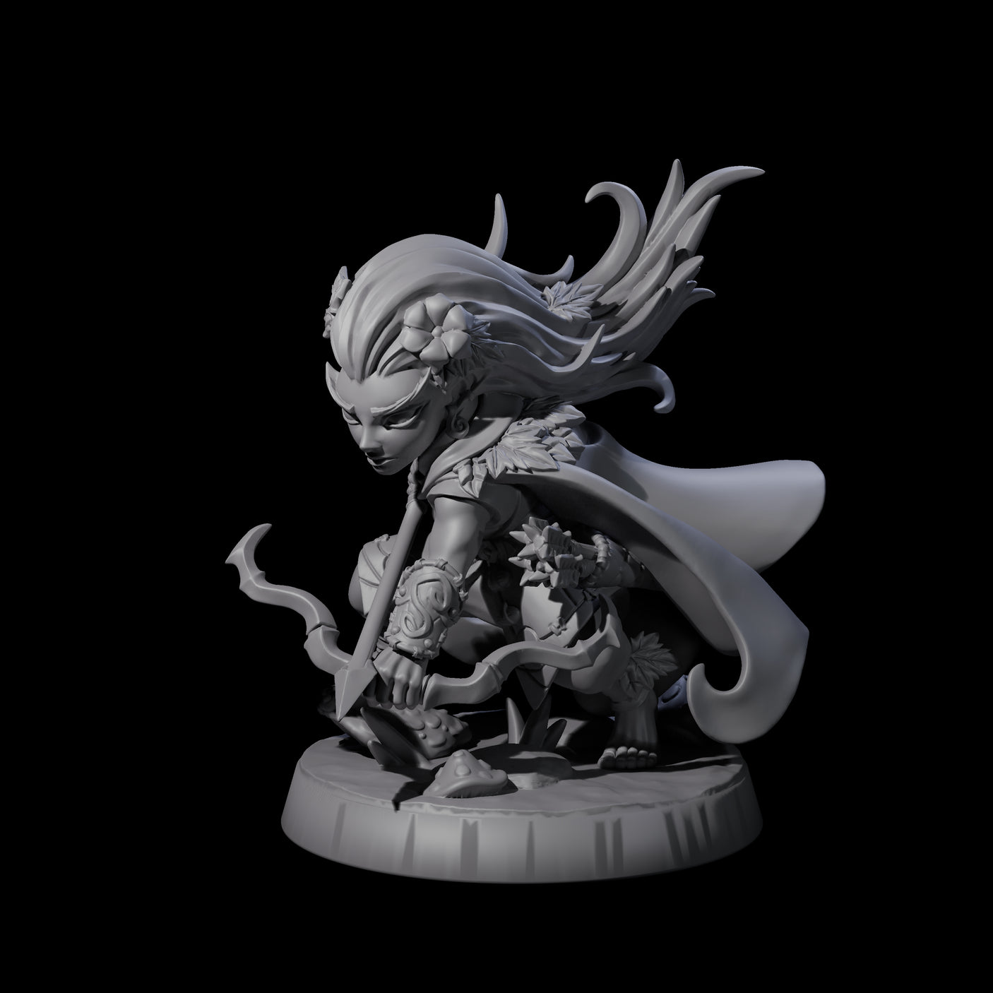 Deadly Forest Halfling Hunter