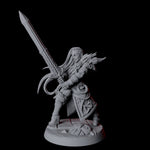 Grinning North Womanman Berserker