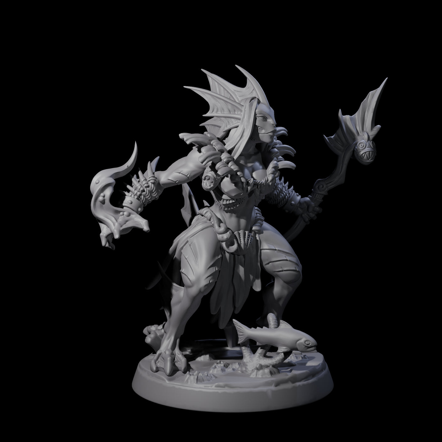 Sodden Sahuagin Warrior F