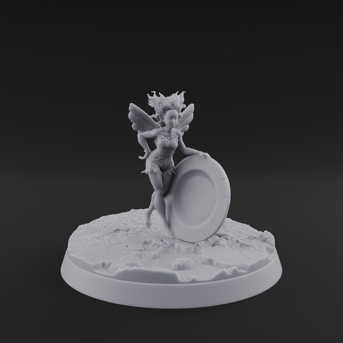 Perched On A Plate Pixie