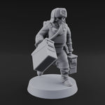 Munitions Running Human Guardsmen A