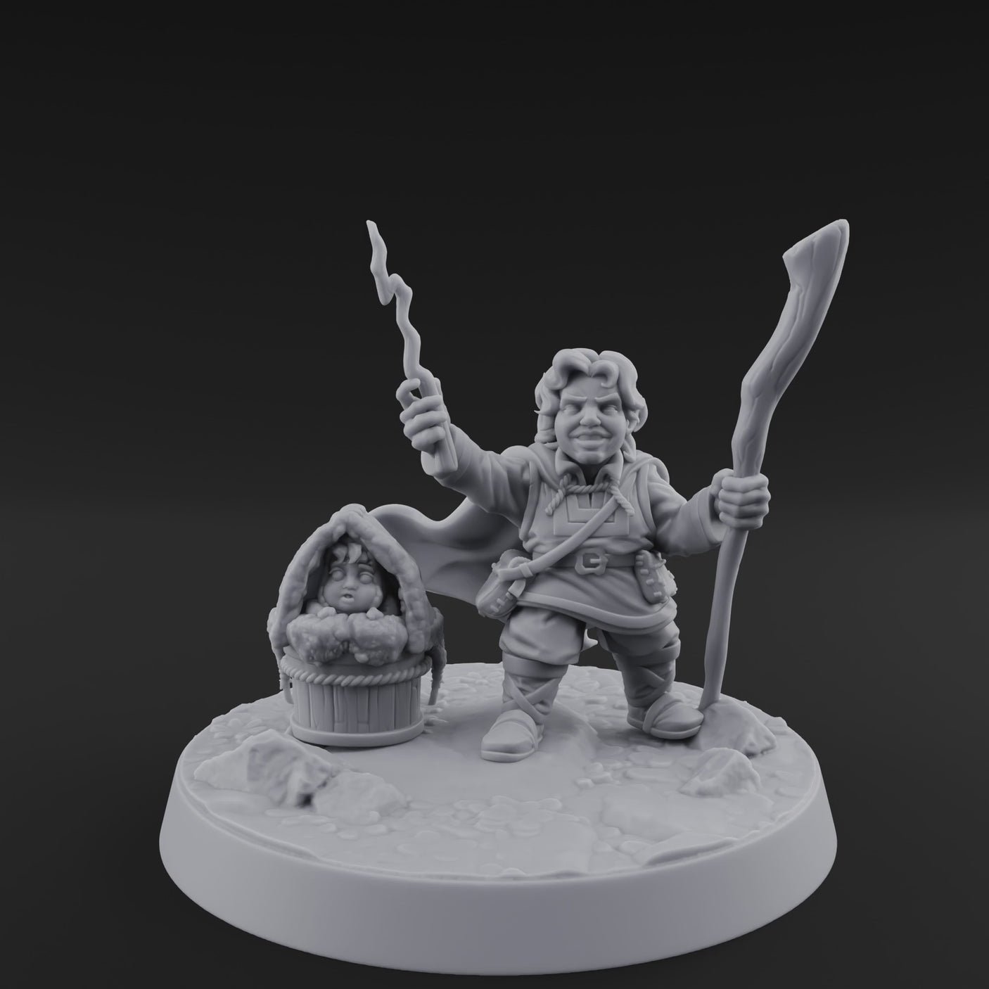 Willowy Halfling Protector