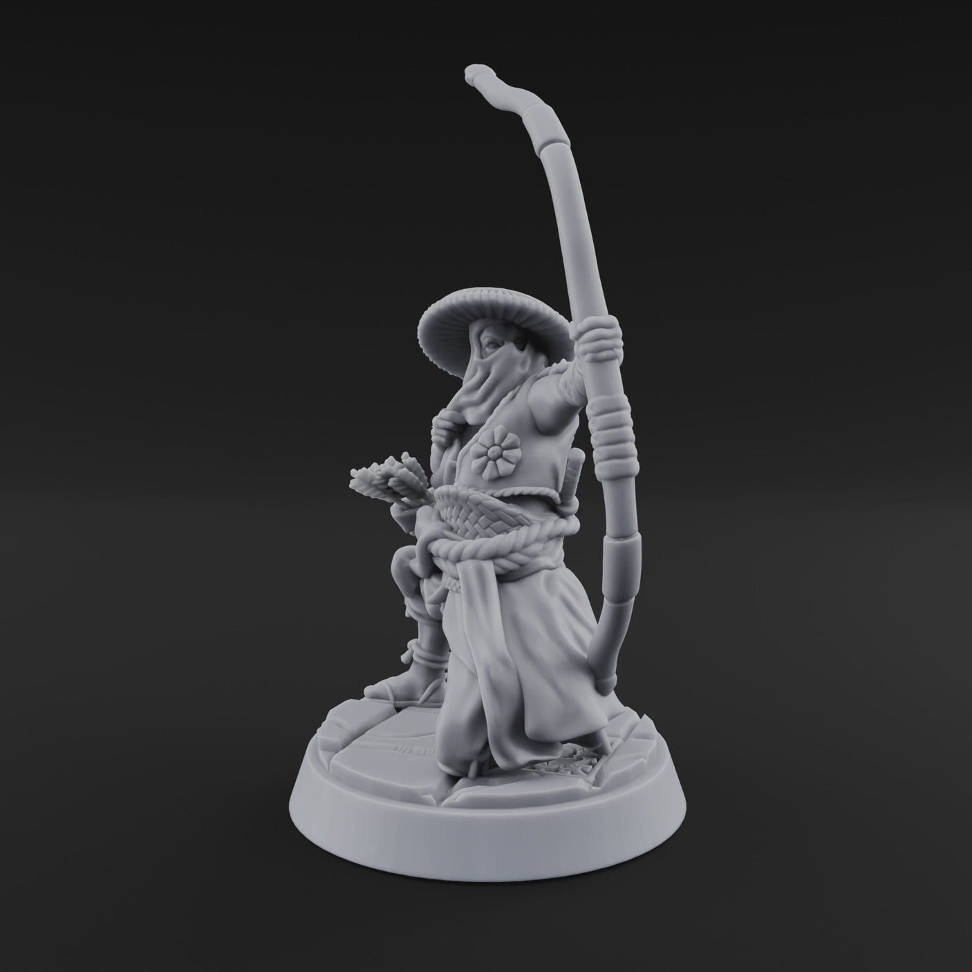 Bow Flexing Ashigaru Archers B
