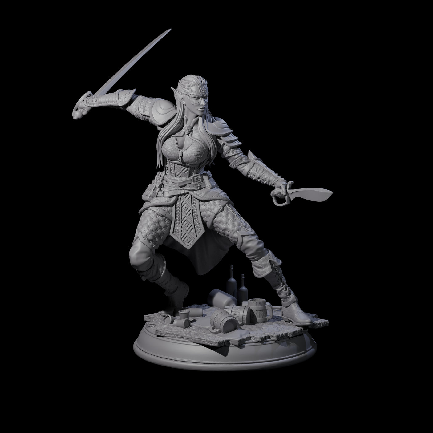 Leaping Elf Swordmaster