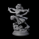 Leaping Air Elemental Monk