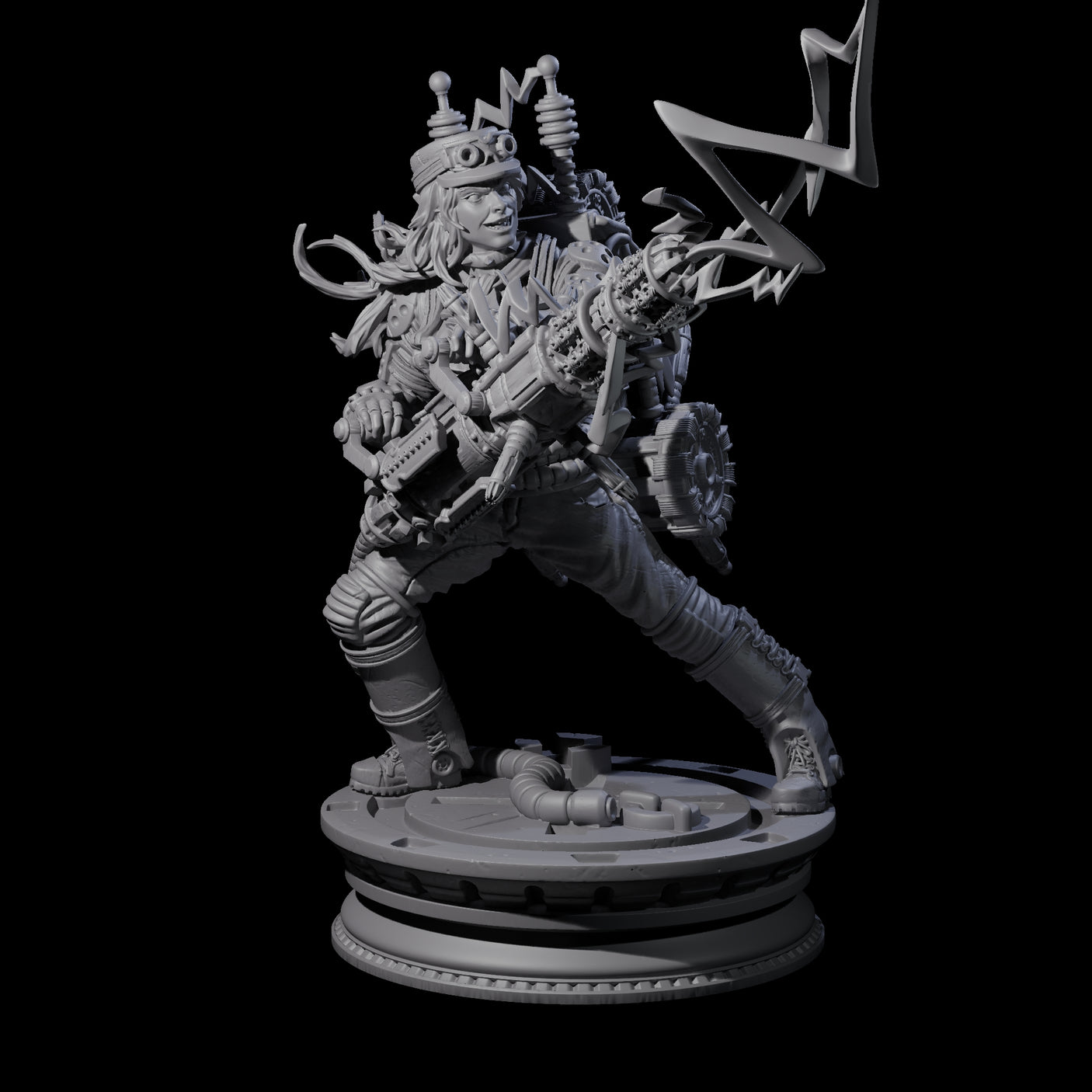 Sparking Mini Gun Artificer