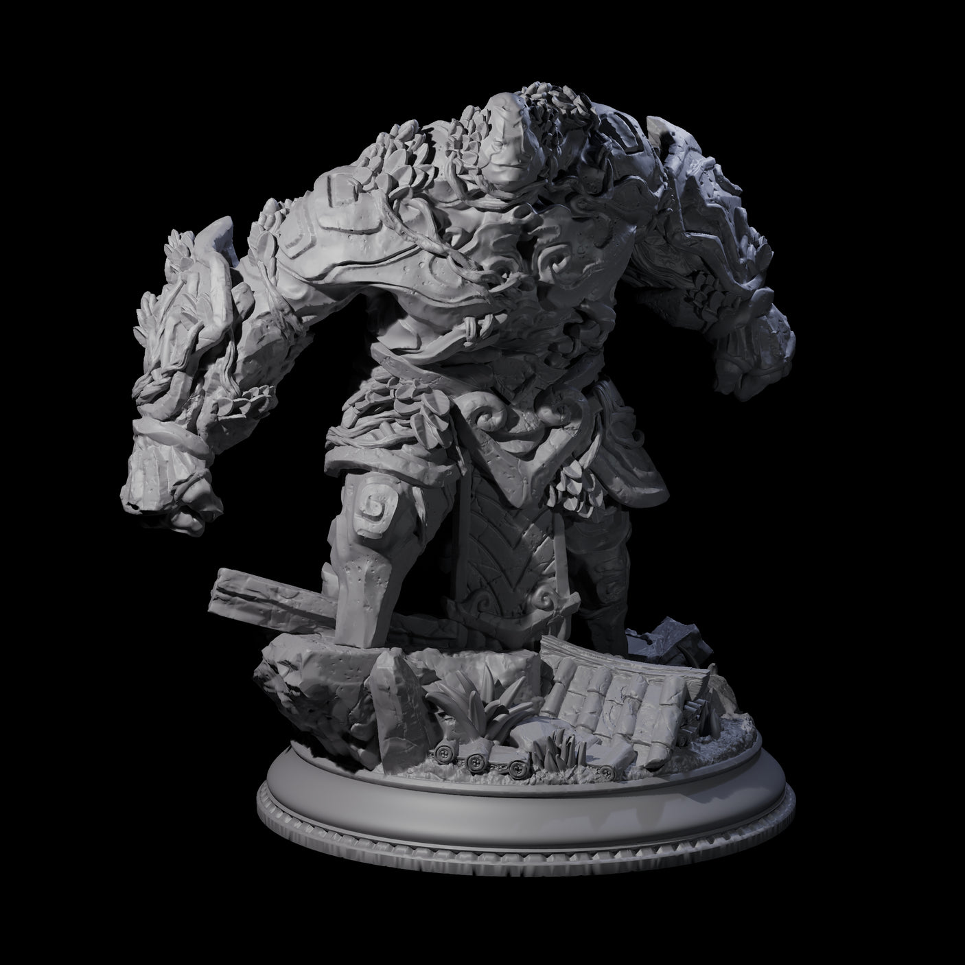 Hulking Jade Golem