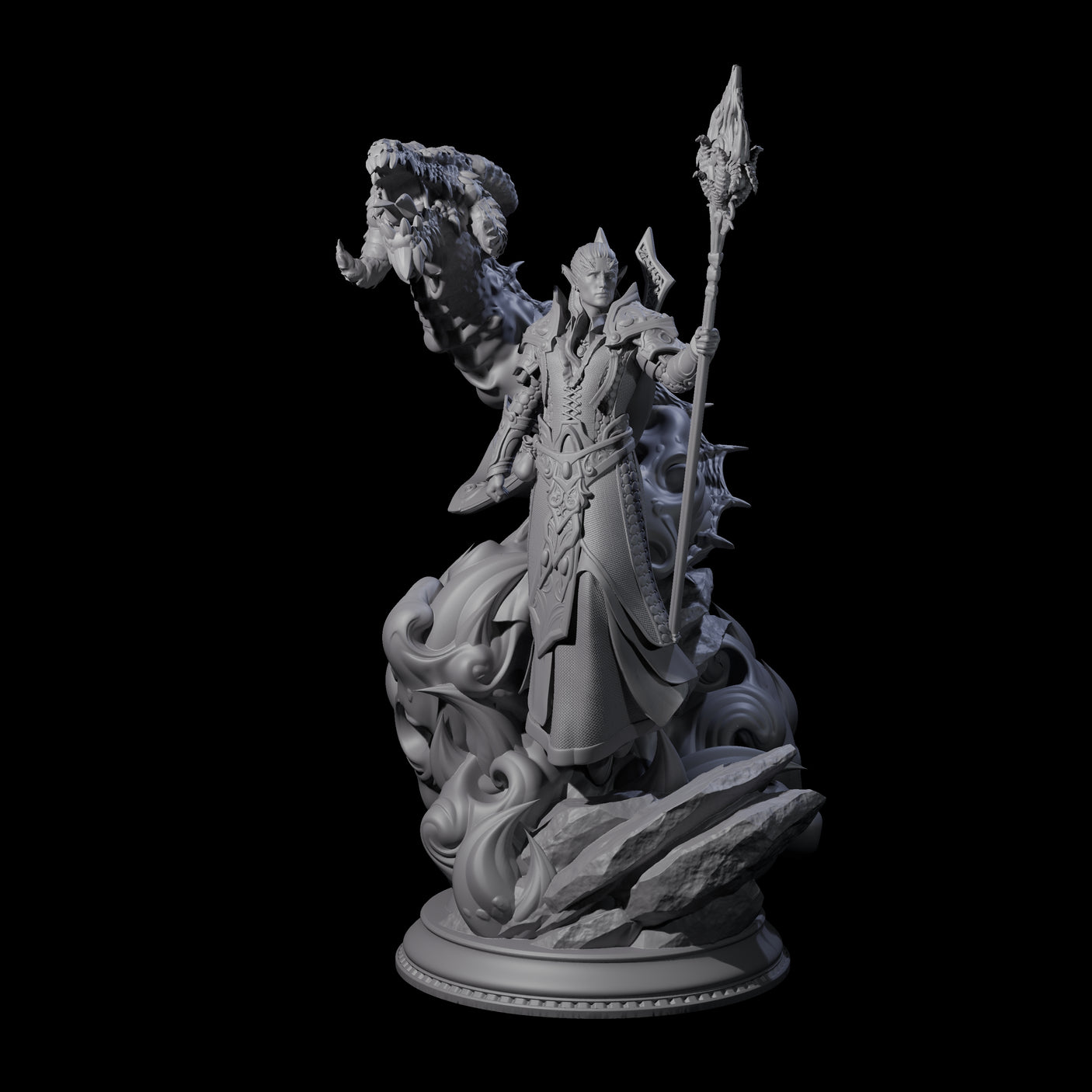 Conjuring Dragon Wizard
