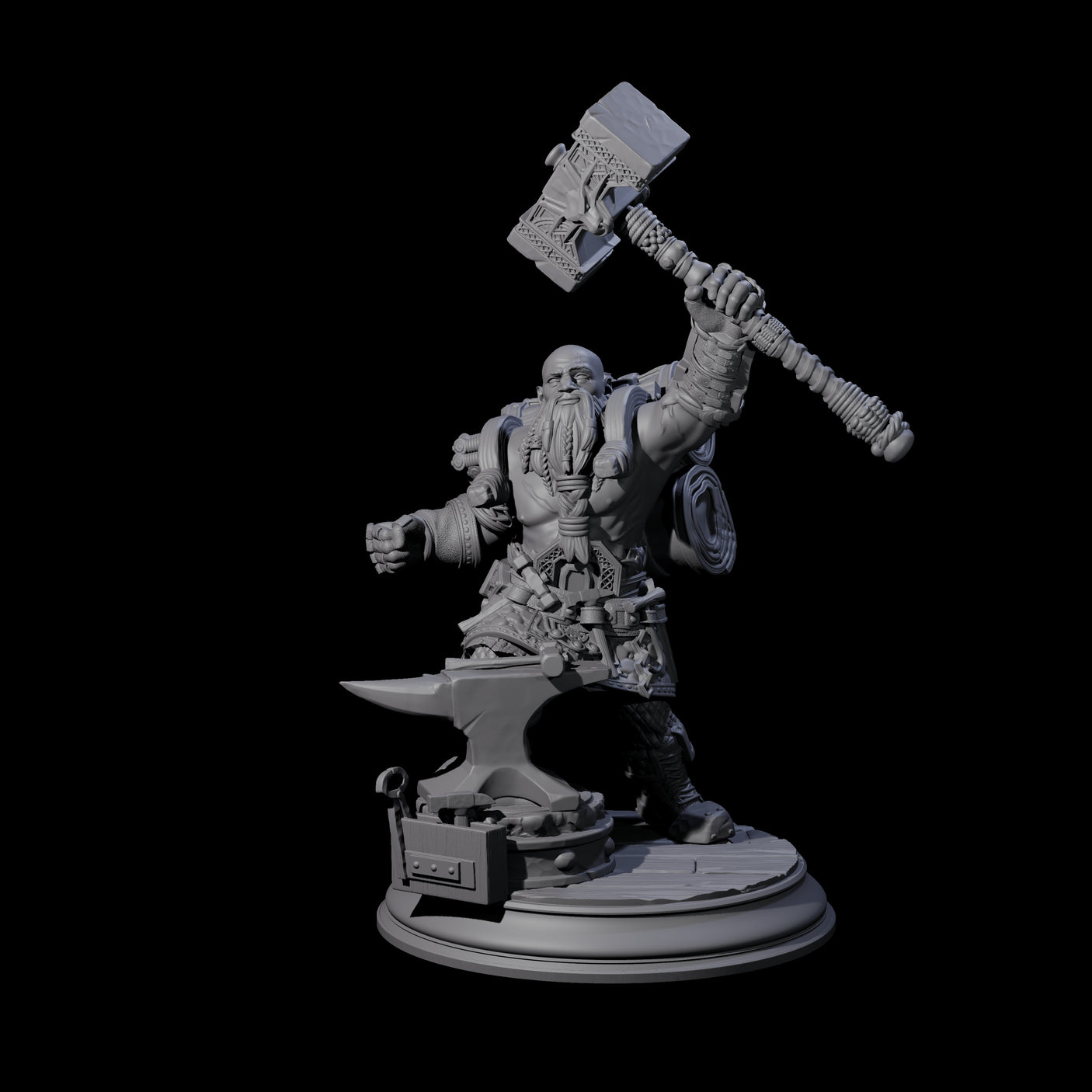 Heroic Dwarf Blacksmith