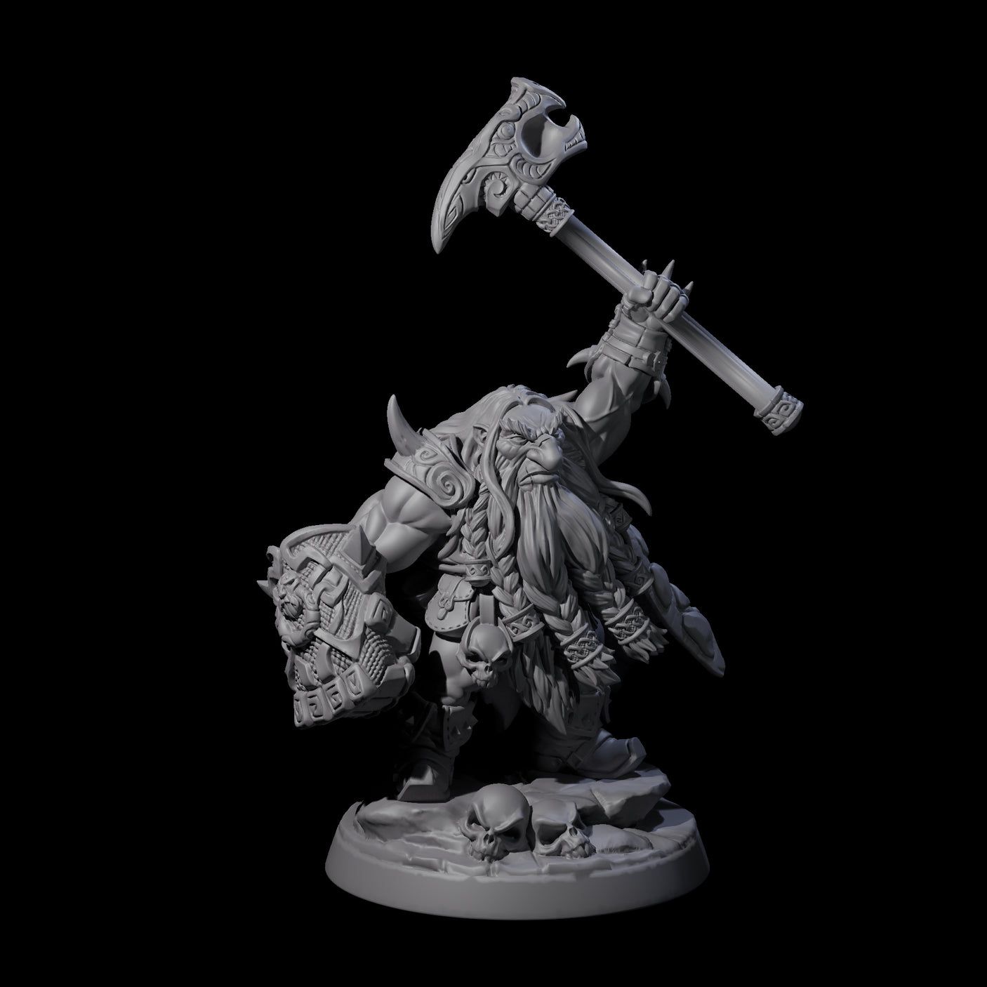 Old Battlefist Dwarf Leader
