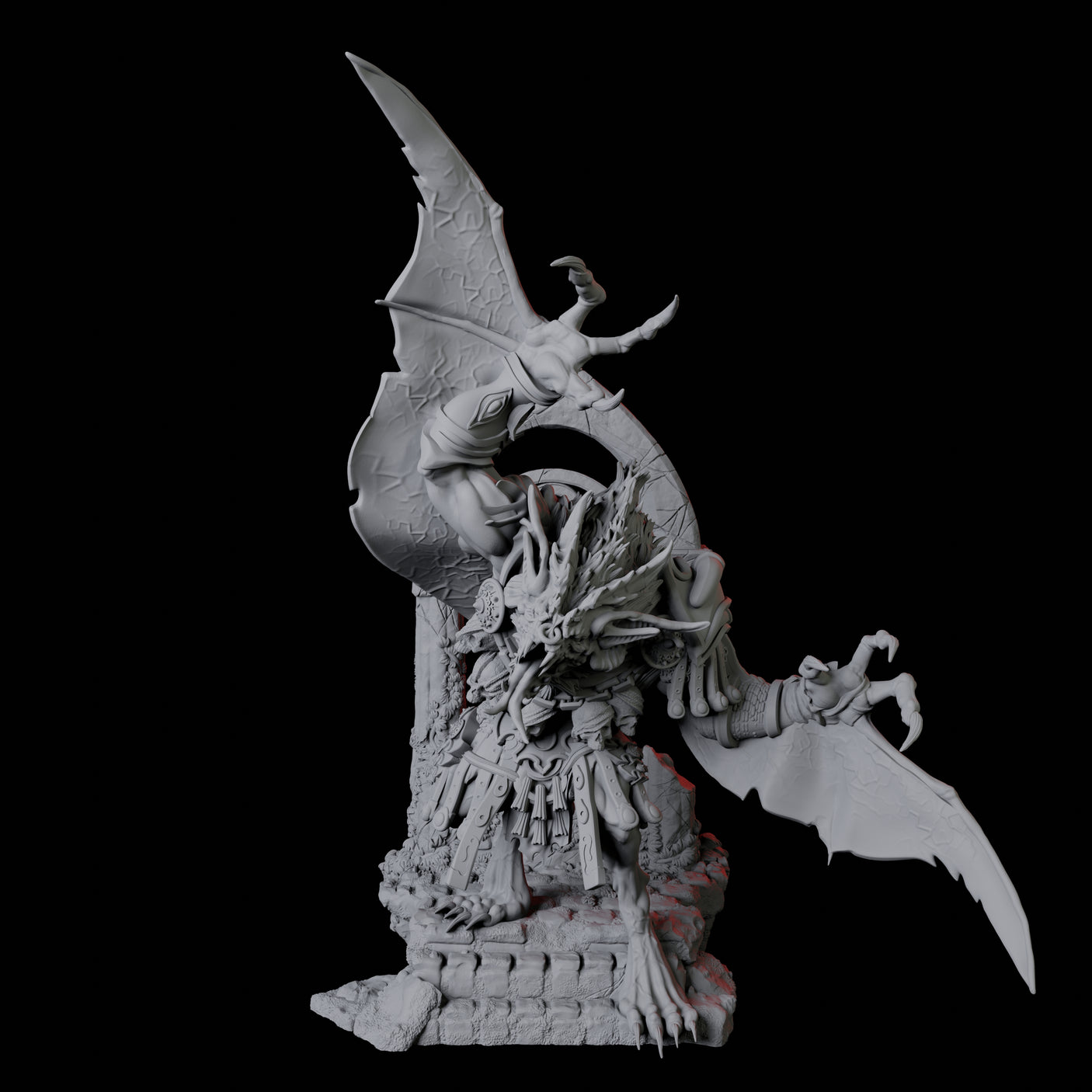 Swooping Dire Bat A