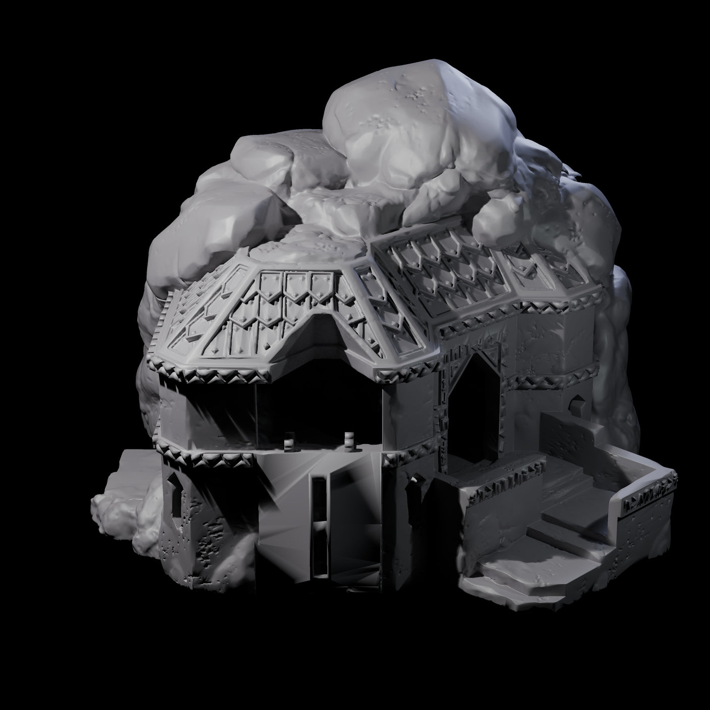 Dwarven Mineshaft Entrance - Kingdom of Durak Deep