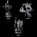 Three Elemental Myrmidons