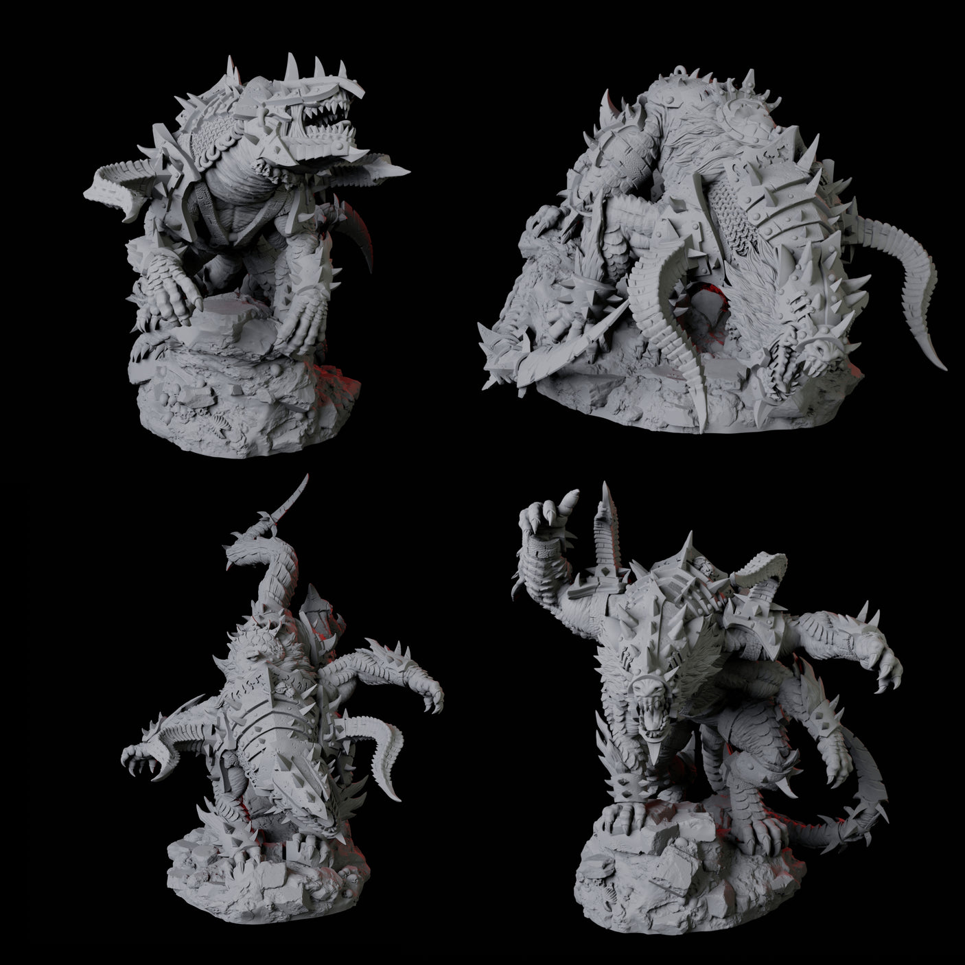 Four Armoured Udaak
