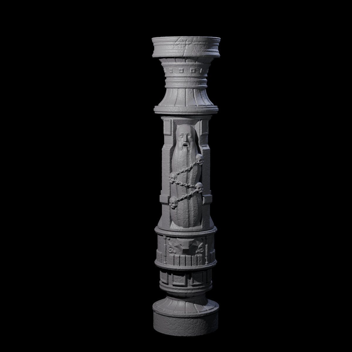 Pillar for a Frost Giant Temple Ruin C