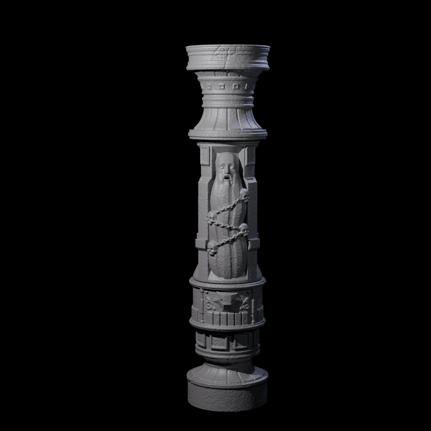Pillar for a Frost Giant Temple Ruin C