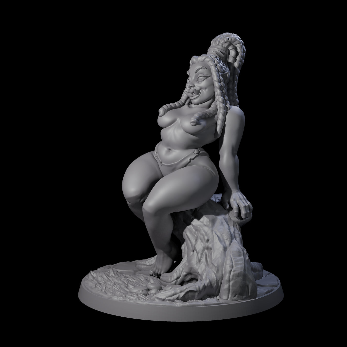 Plump Ogre Pinup
