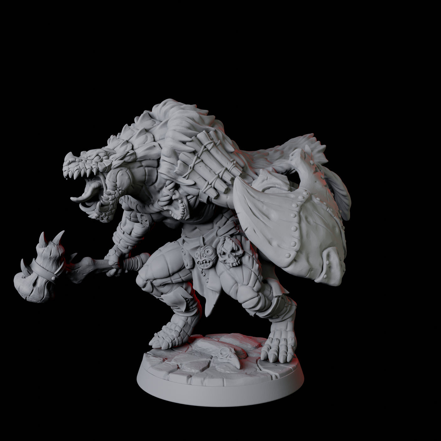 Powerful Frost Lizardfolk B
