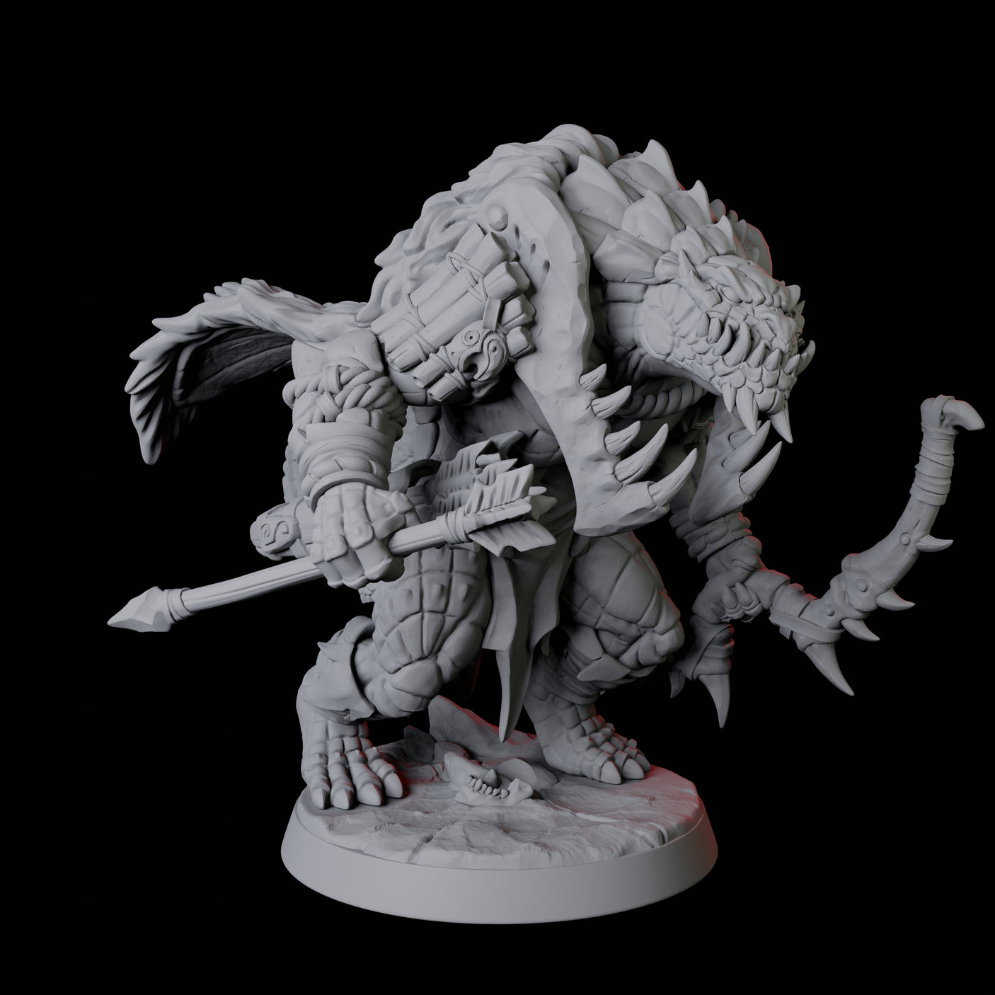 Powerful Frost Lizardfolk C