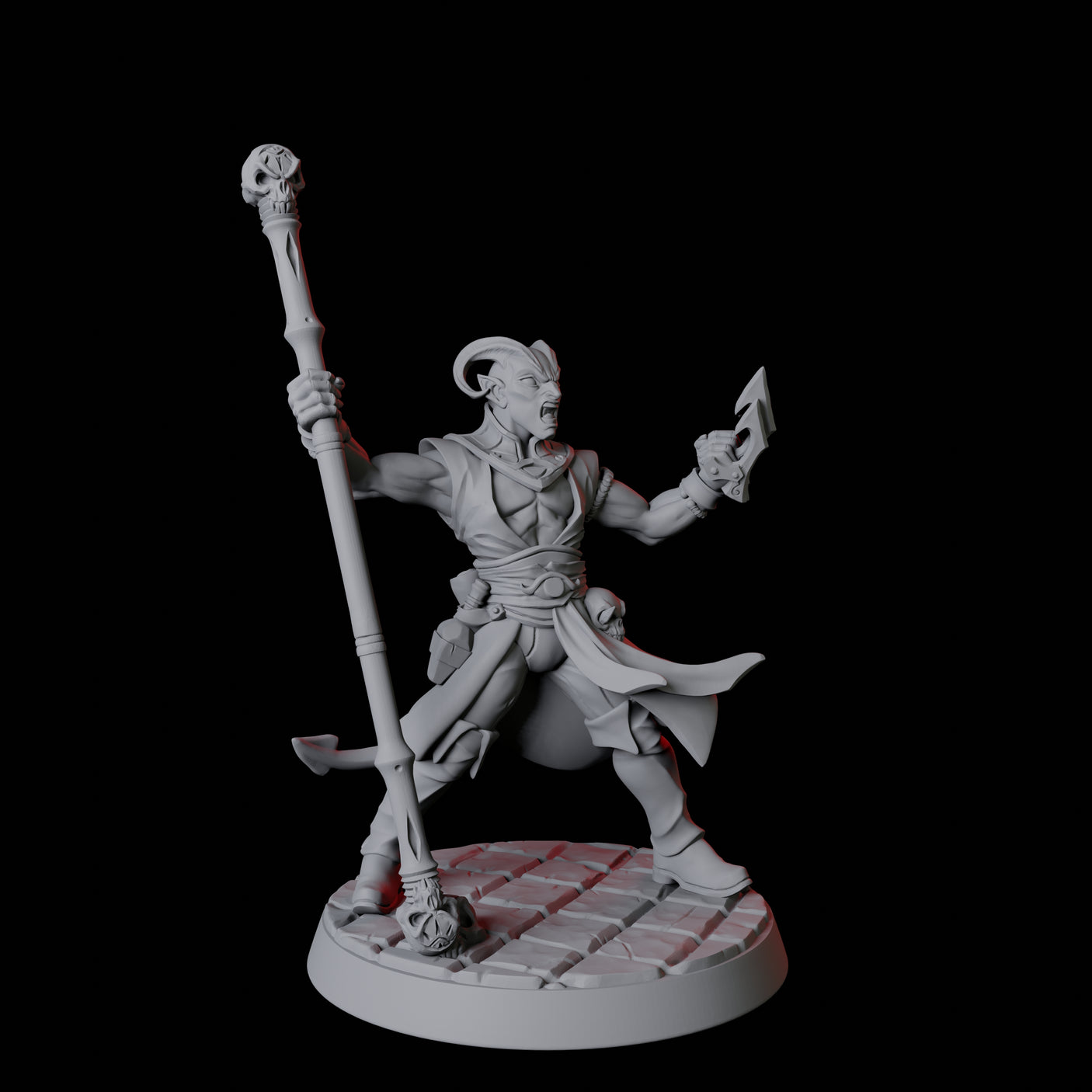 Tiefling Monk C