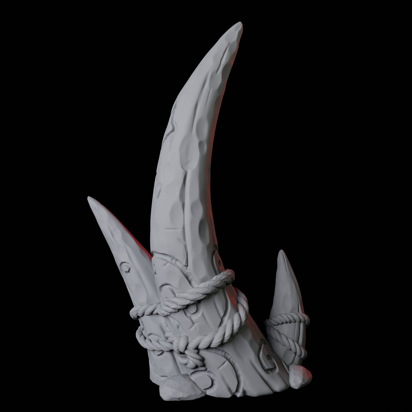 Carved Tusk A