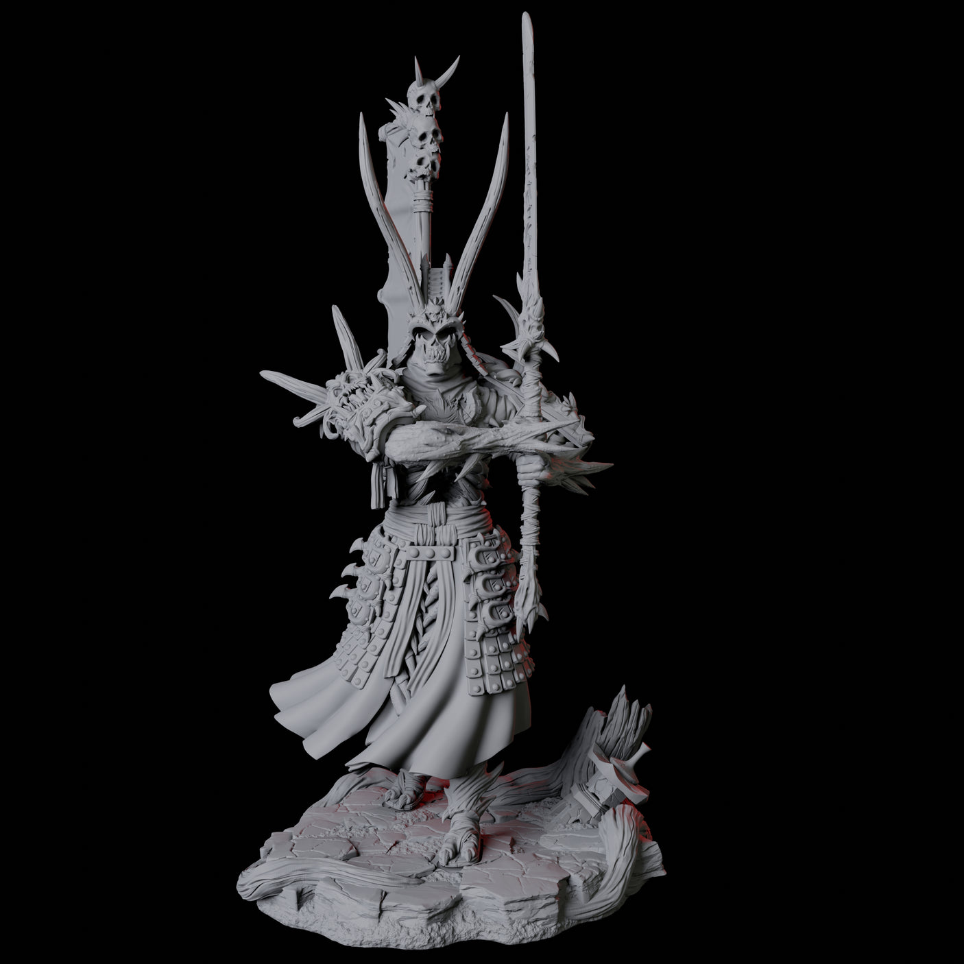 Skeletal Undead Samurai D