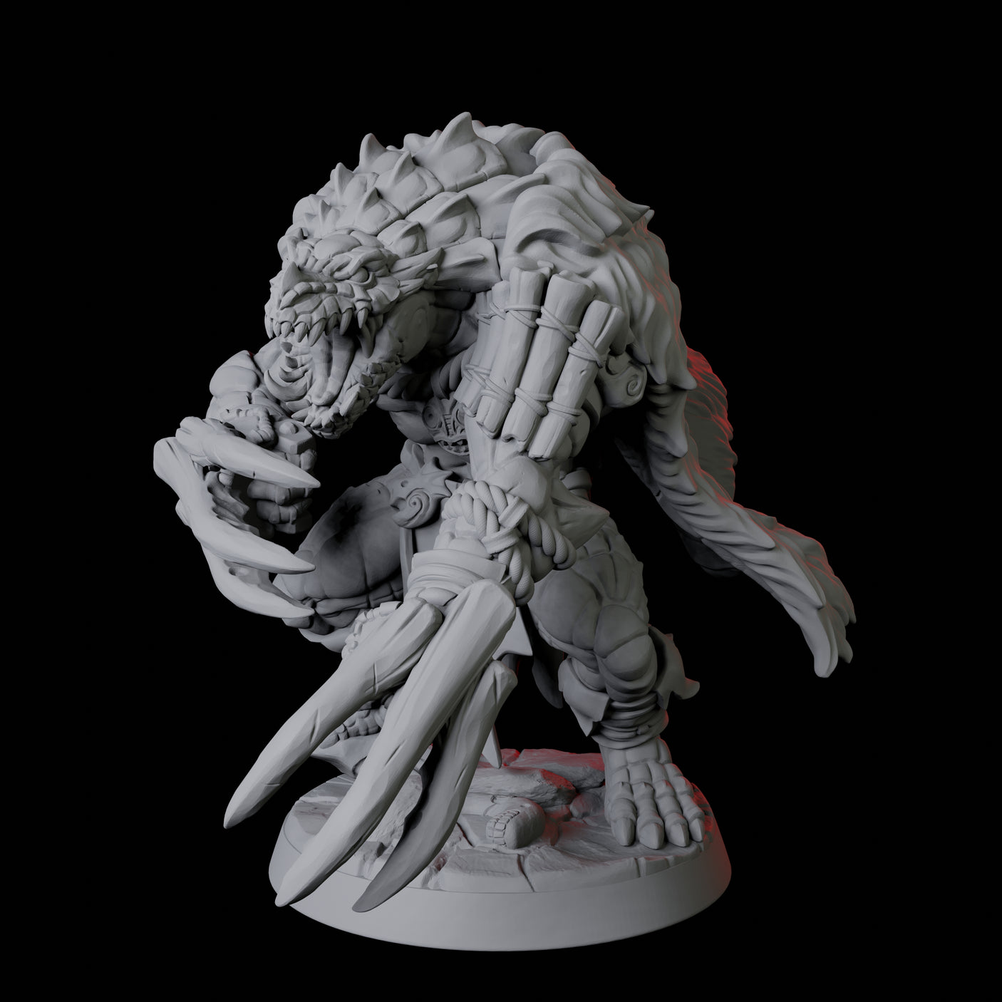 Powerful Frost Lizardfolk E