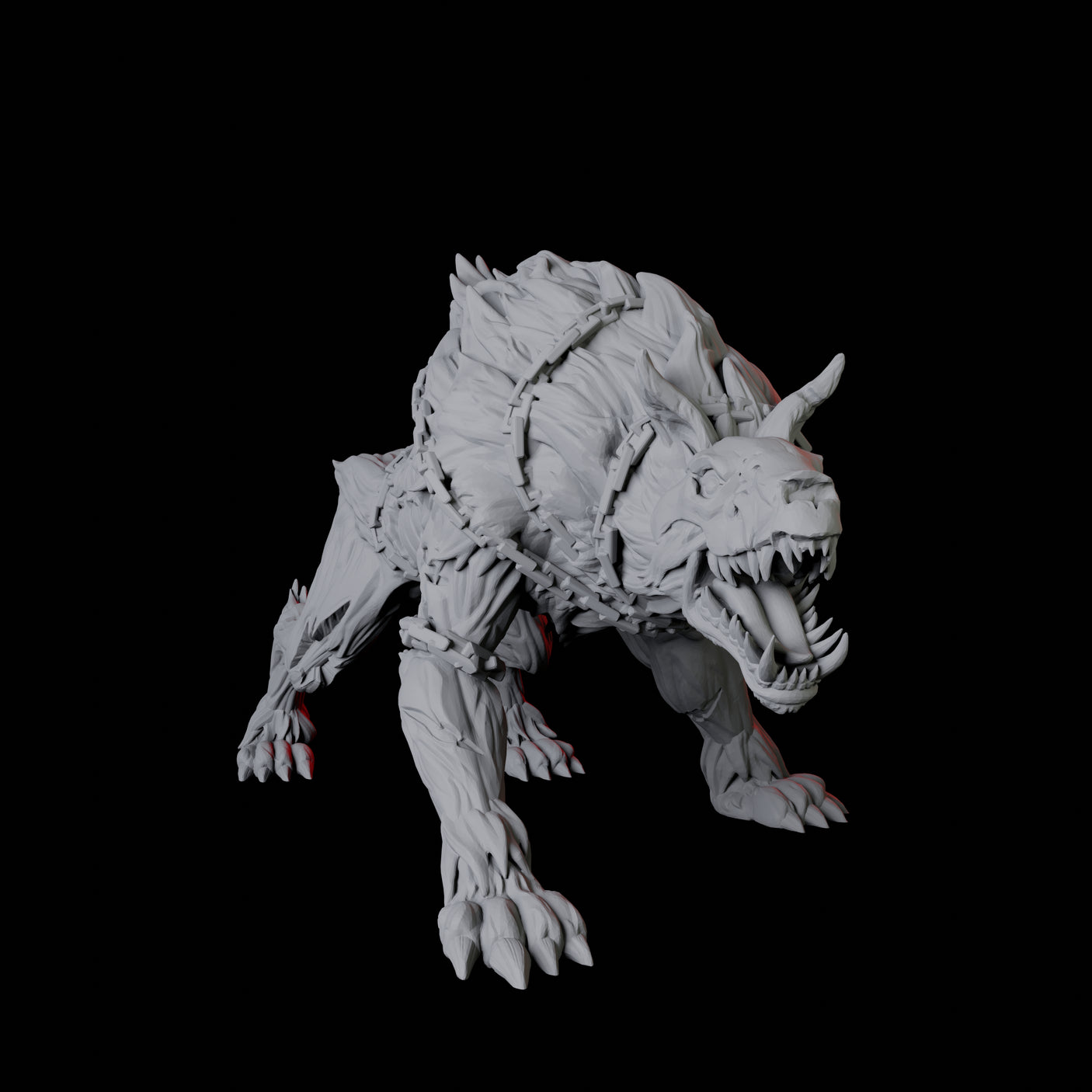 Snarling Hell Hound B