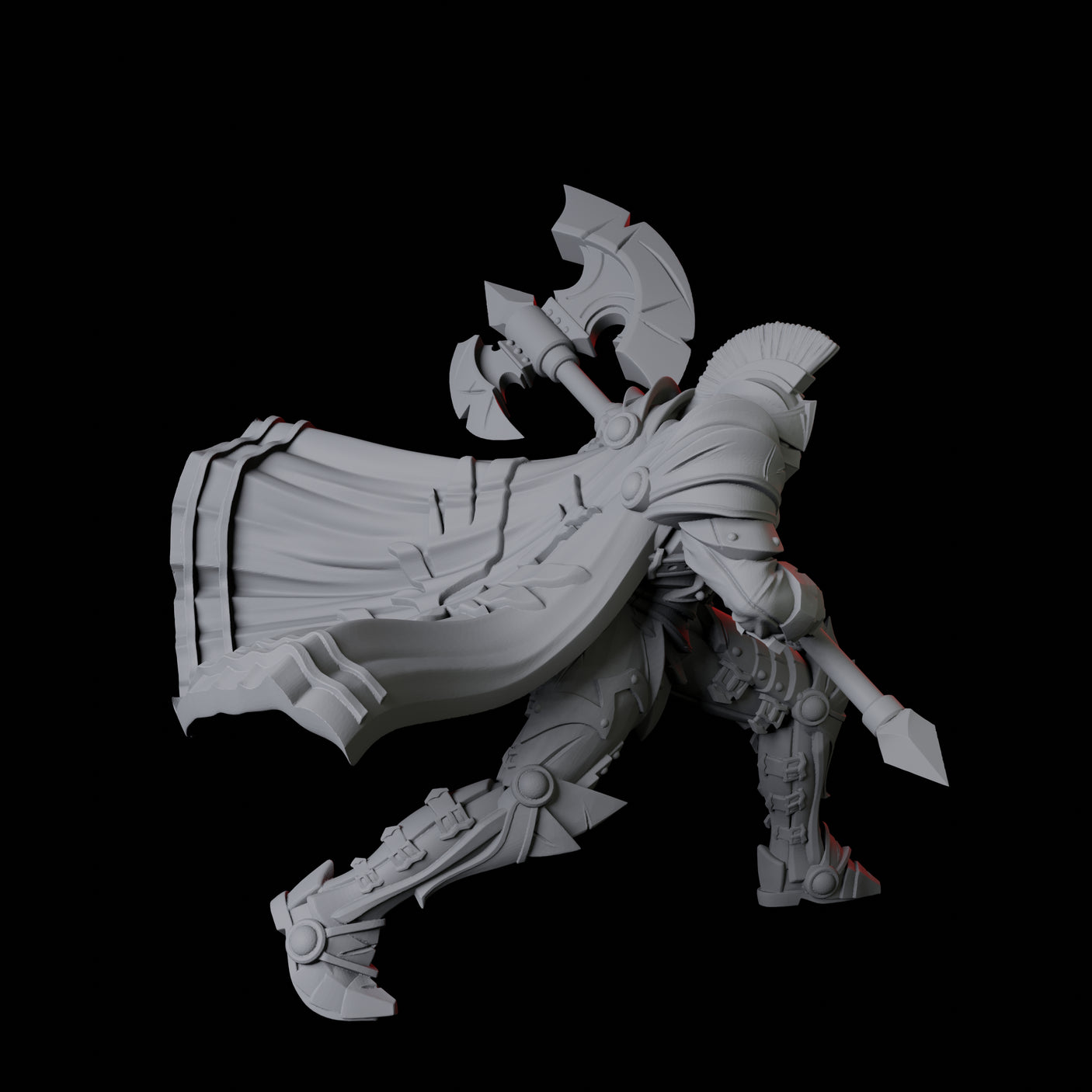Axe-Wielding Knight B