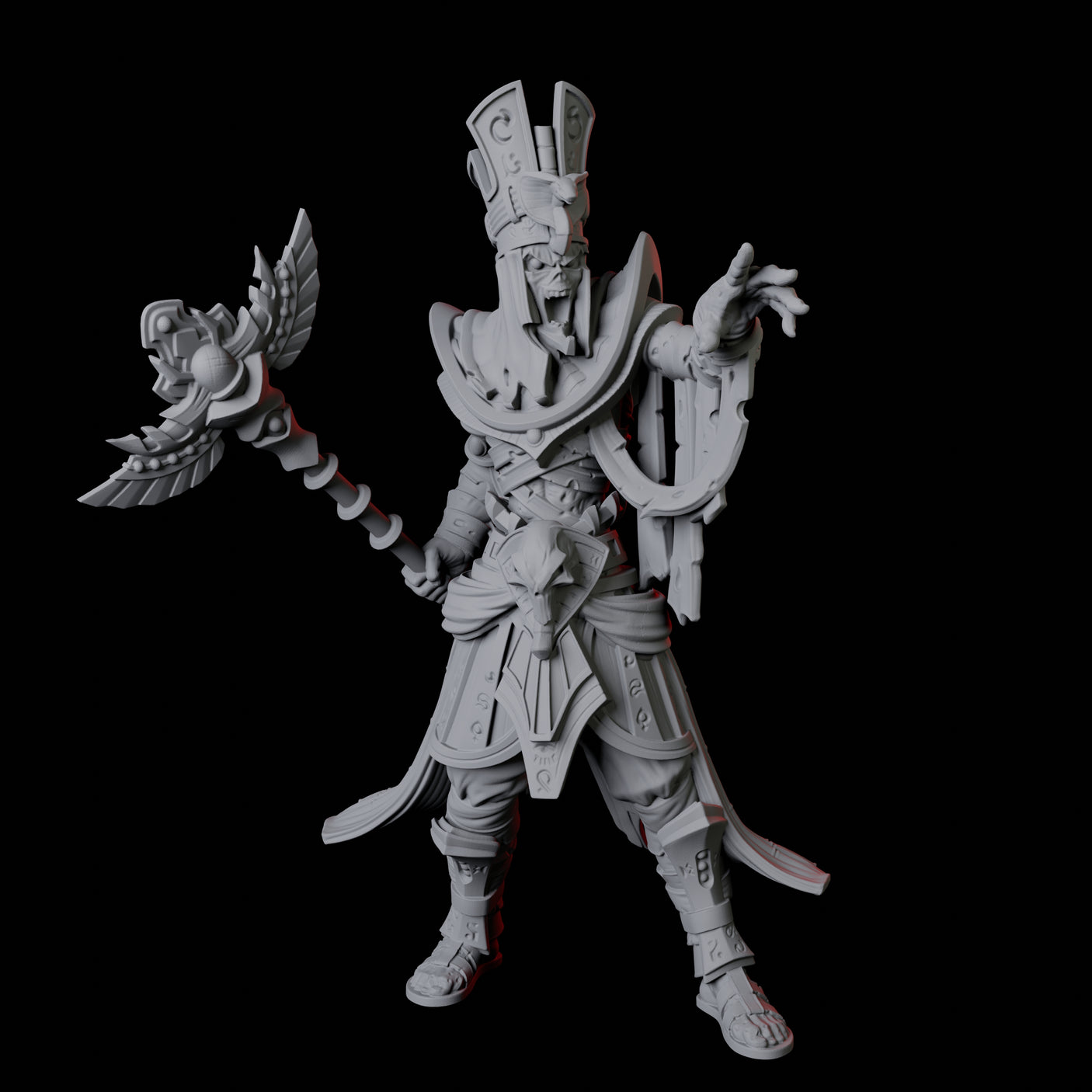 Undead Mummy Sorcerer