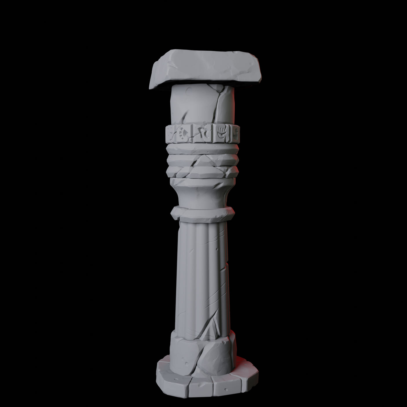 Ancient Egyptian Pillar A