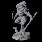 Sexy Frost Lizardfolk Pin-up