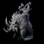 Berserker Dwarf riding Rhino A