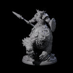 Raging Bugbear mounted on Owlbear A