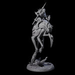 Attacking Drow Warrior on Underdark Ankheg A