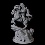Goat Mounted Dwarf Warrior A
