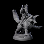Forest Halfing Warrior Riding Fox B