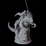Fighter mounted on Giant Lizard B