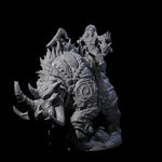 Berserker Dwarf riding Rhino C