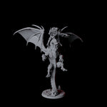 Valiant Dragonborn Warrior Riding Dragon C