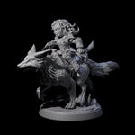 Forest Halfing Warrior Riding Fox D