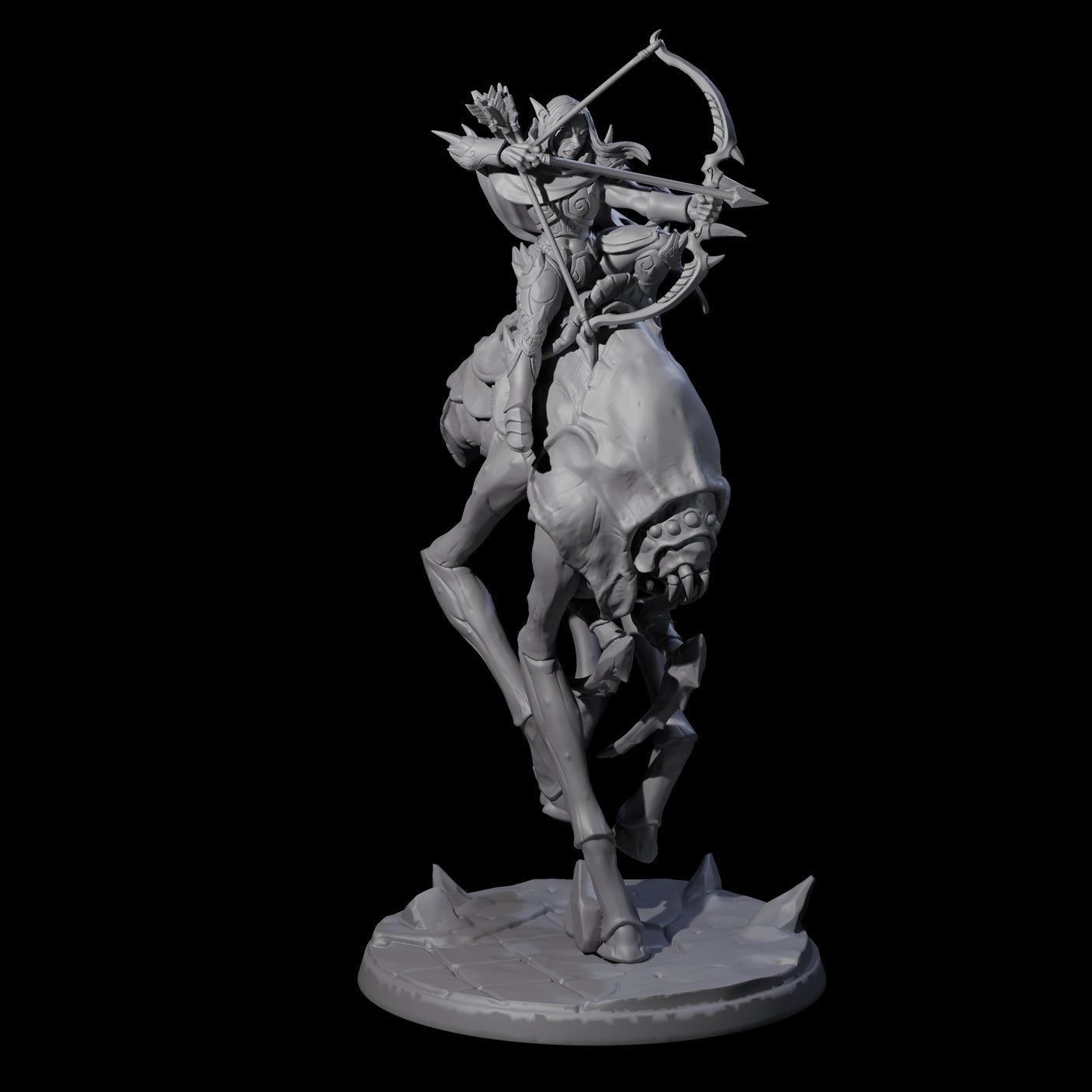 Attacking Drow Warrior on Underdark Ankheg D