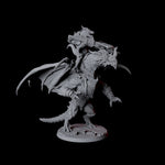 Valiant Dragonborn Warrior Riding Dragon D