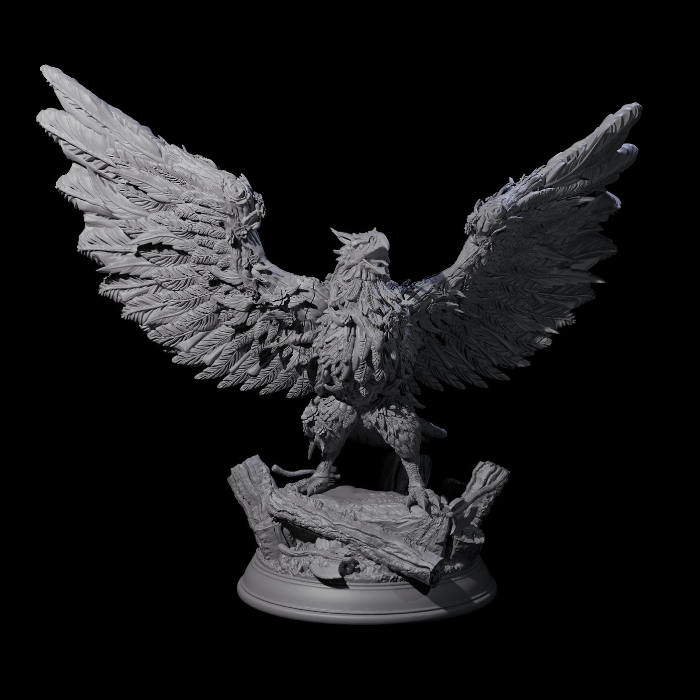 Striking Giant Eagle