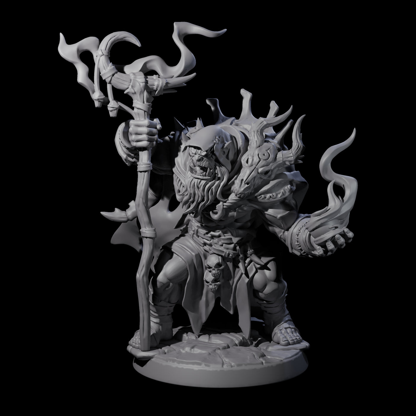 Smoking Orc Shaman