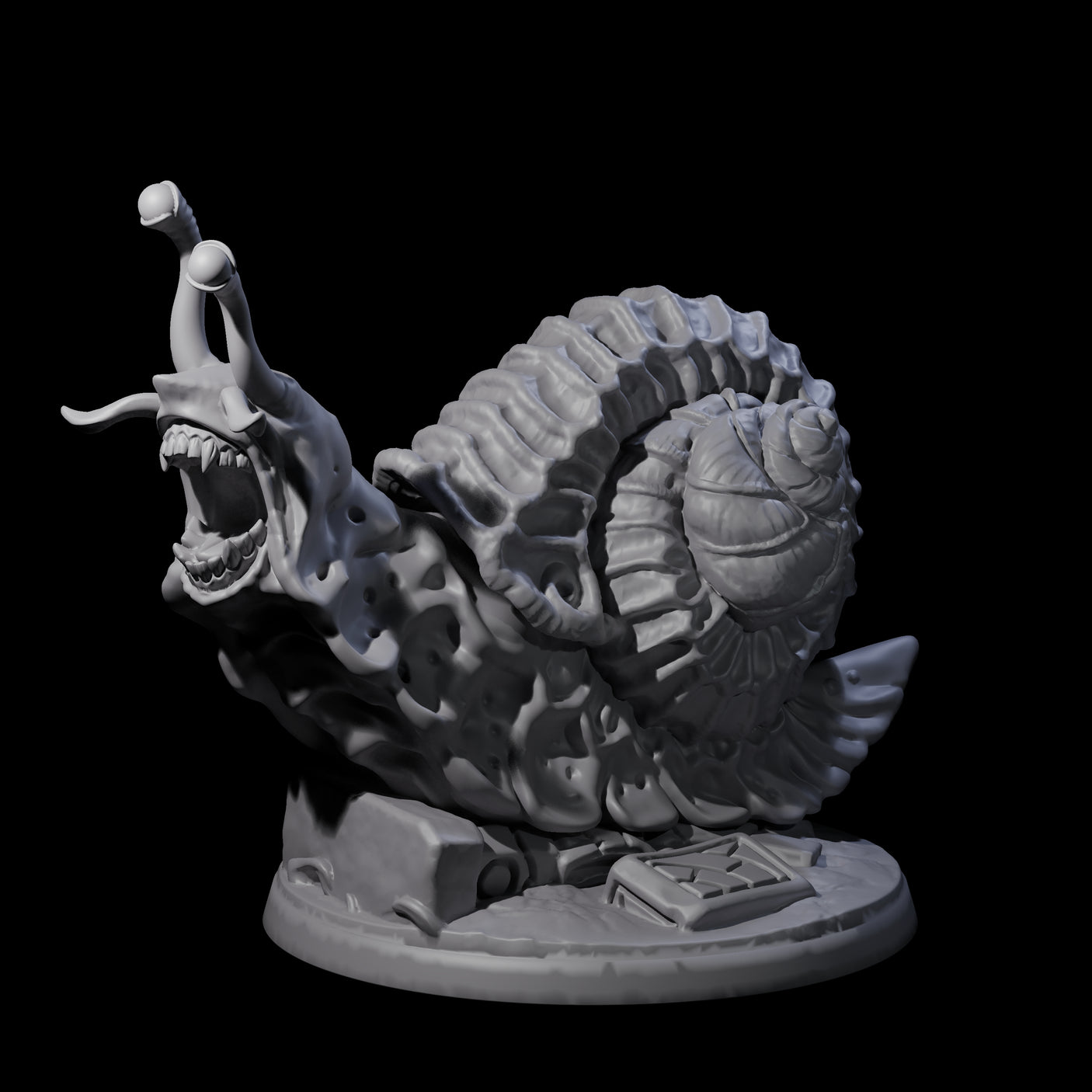 Sluggish Giant Snail C