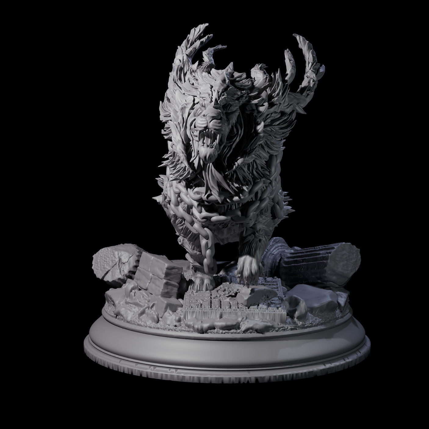 Chained Ram from the Nine Hells